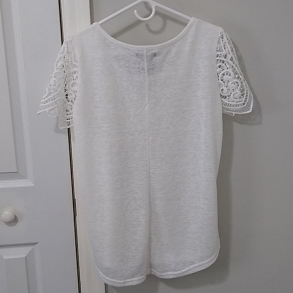 The Limited Parker Lace Sleeve Top - Picture 4 of 5